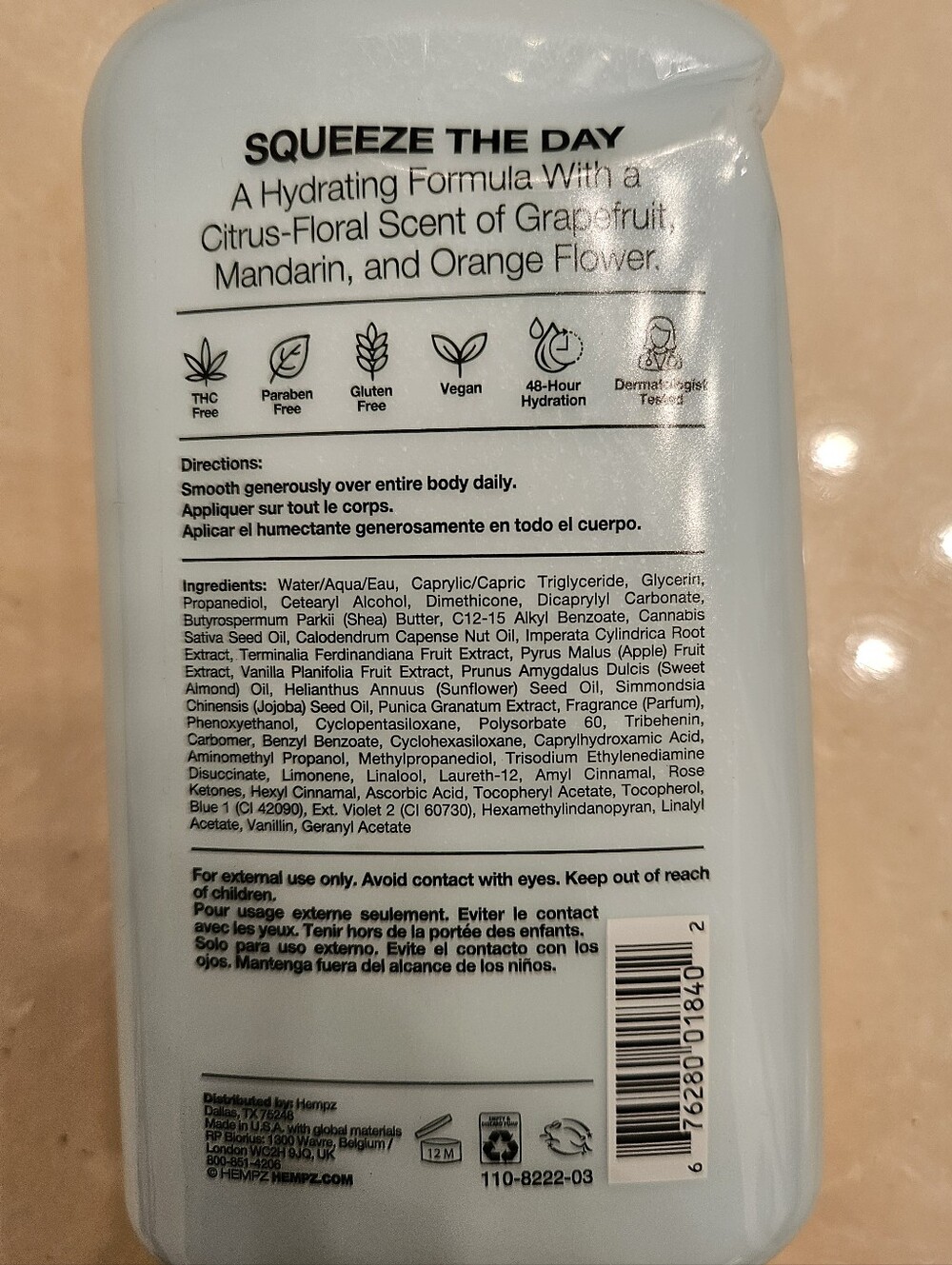 Hempz Triple Moisture Body Moisturizer Creme Lotion 17 oz Lot of 3 - Picture 6 of 6
